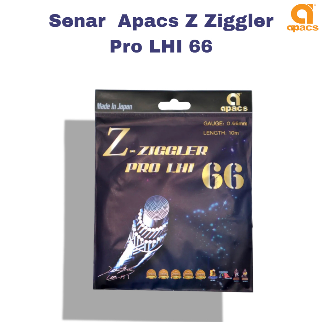 Senar Original Badminton Apacs Z Ziggler Pro LHI 66