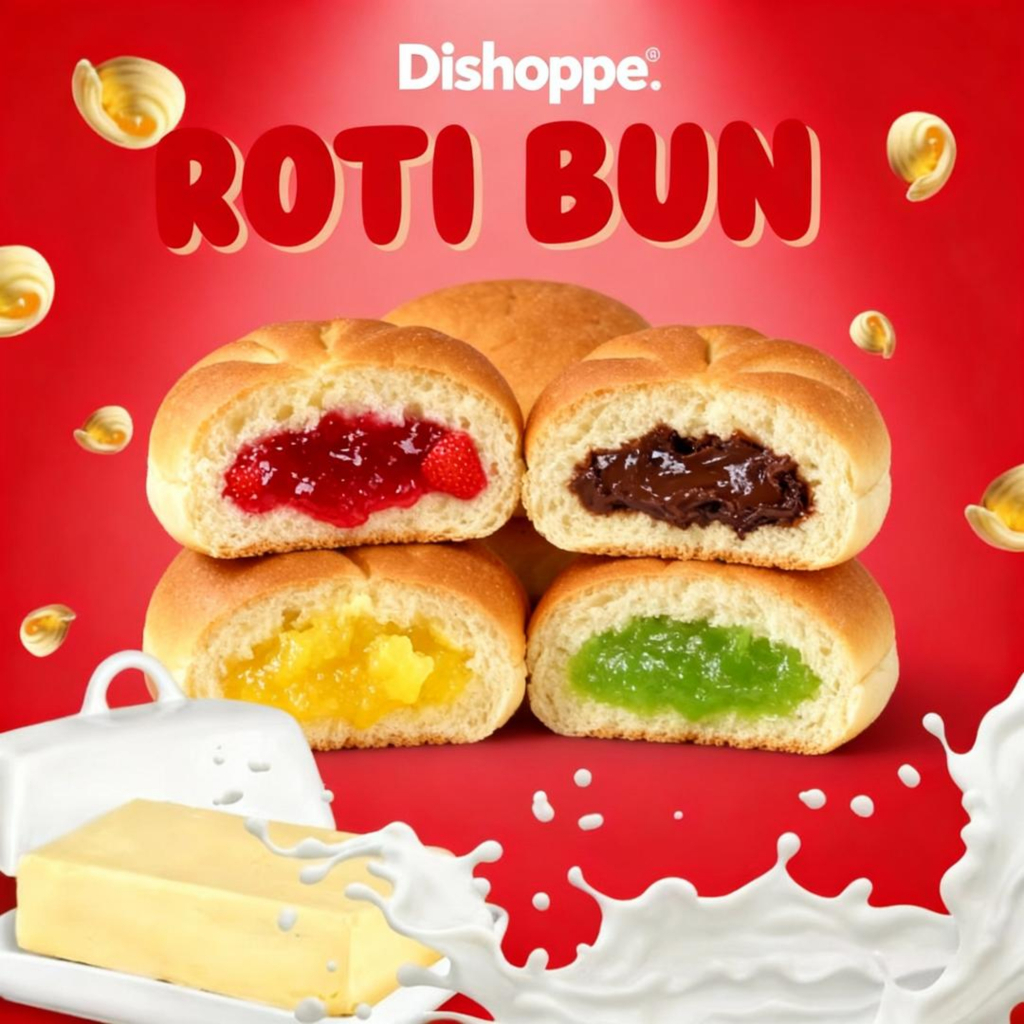 Roti Sobek Premium Homemade – Lembut, Banyak Varian Rasa, Tanpa Pengawet | Bifaf Bakery