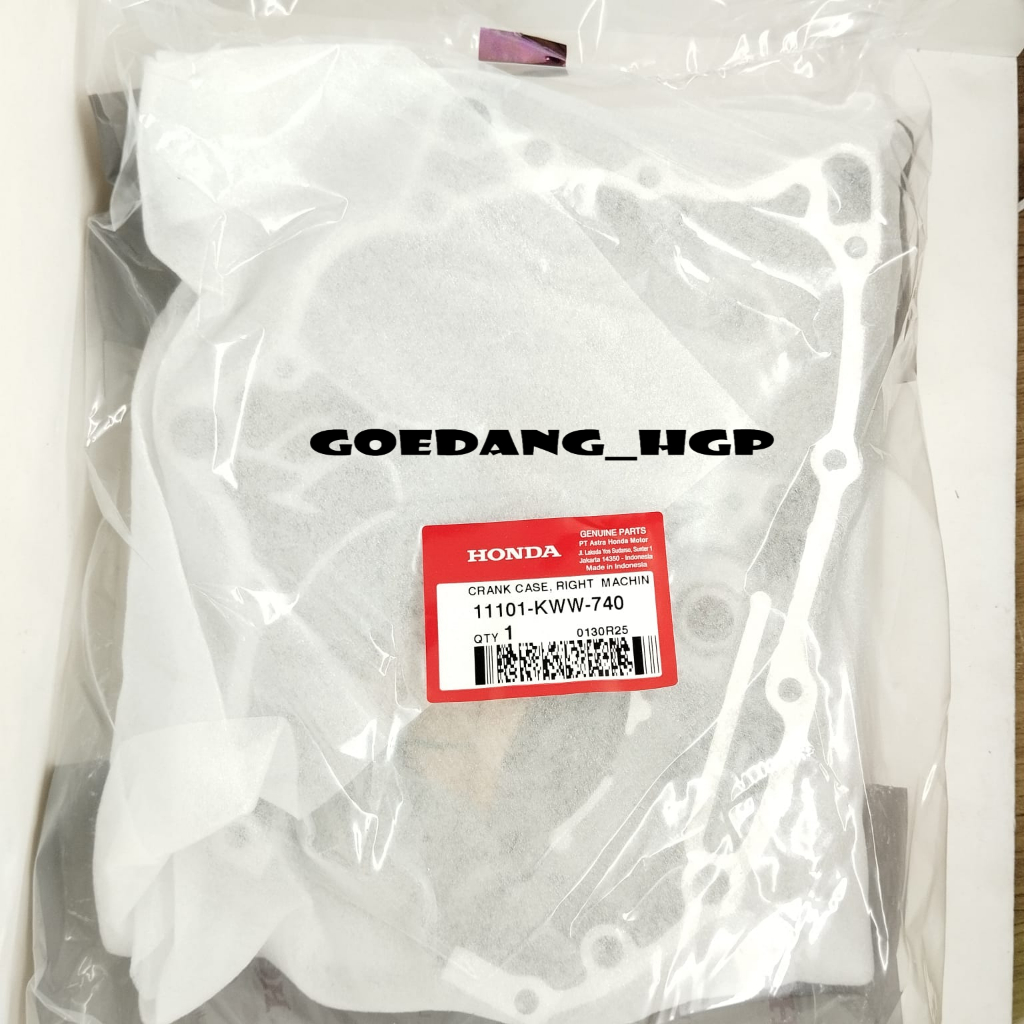 Crankcase Blok Mesin Kanan REVO 110 New ORI AHM 11101KWW740