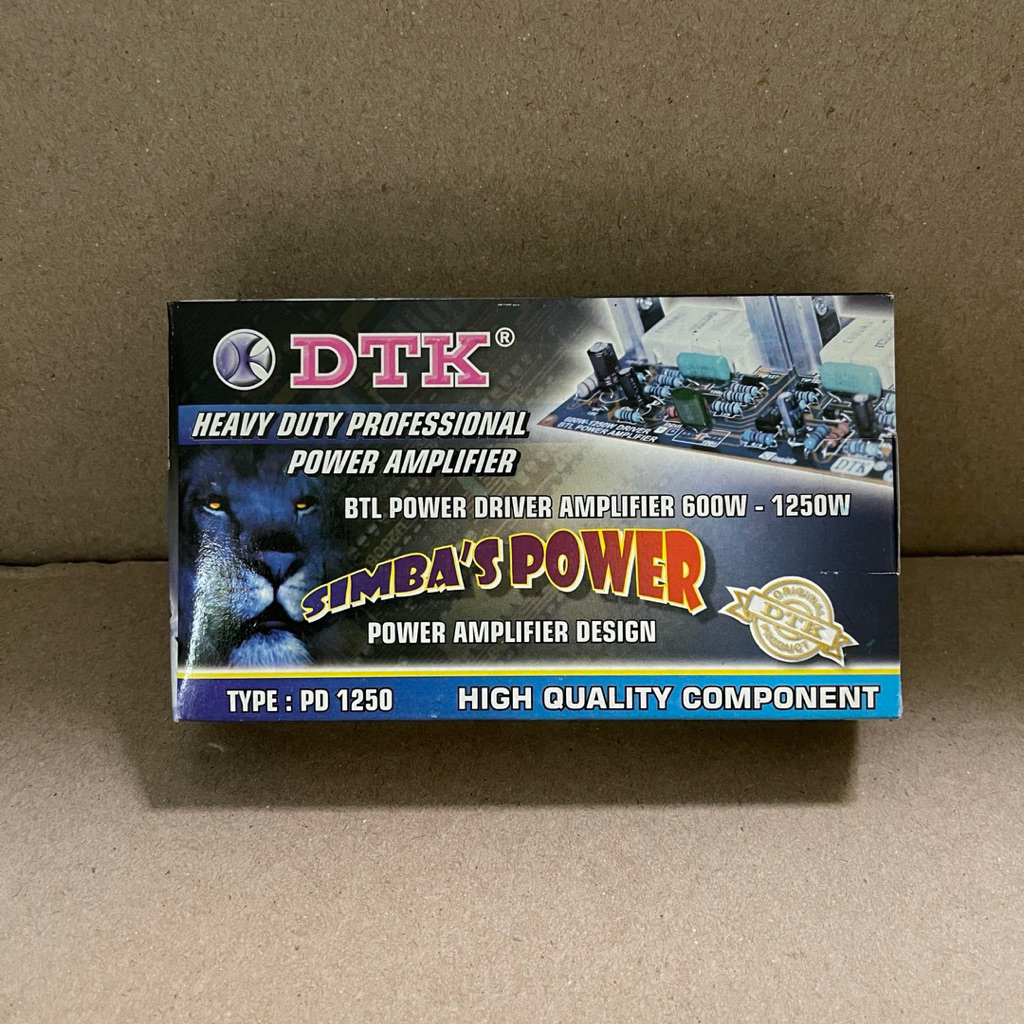 Kit Driver Simba BTL 600w - 1250w | heatsink driver power Simba’s power 600-1250watt