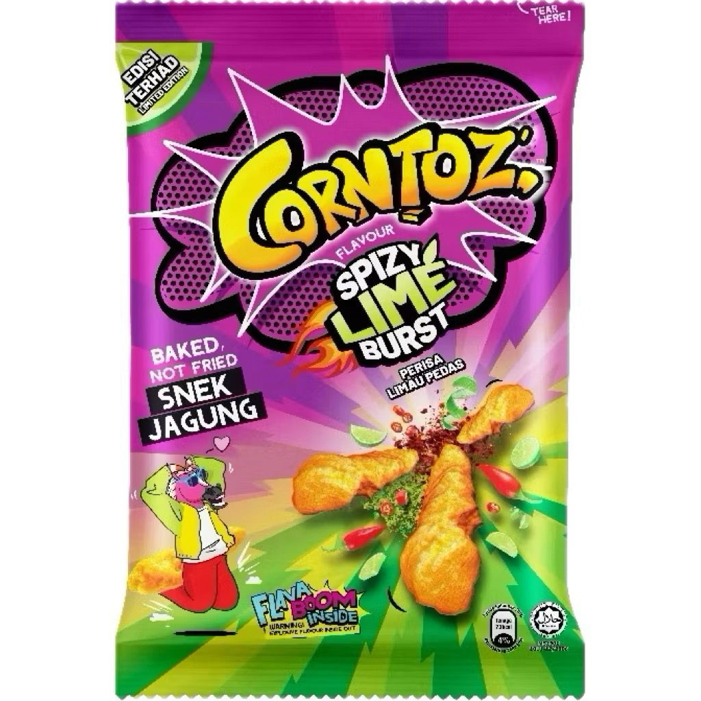 CORNTOZ RASA SPICY LIME BURST 80 gr