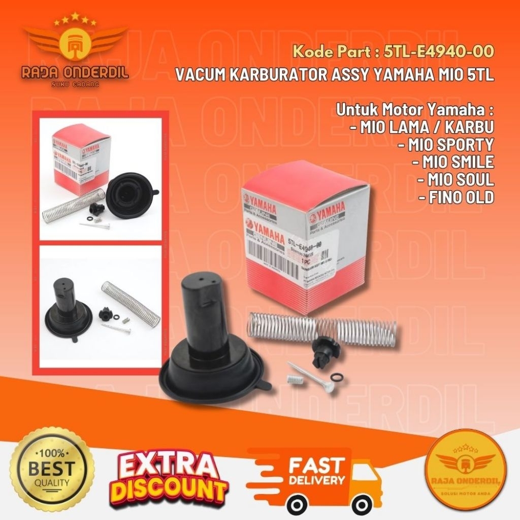 VAKUM MIO SMILE ORI – VAKUM MIO SPORTY ORIGINAL 5TL | Karbu Vacuum Assy Yamaha Mio - Sparepart Motor