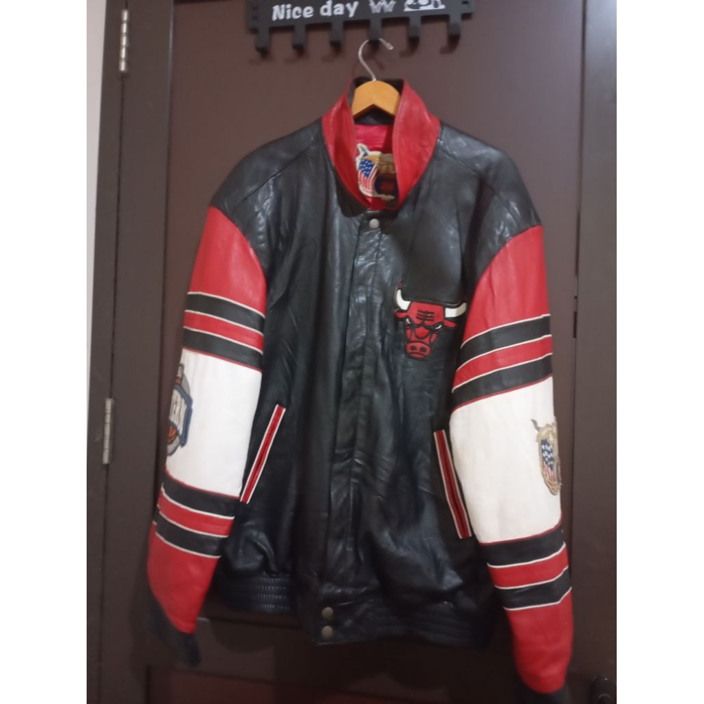 Jacket Vintage Chicago Bulls By Jeff Hamilton