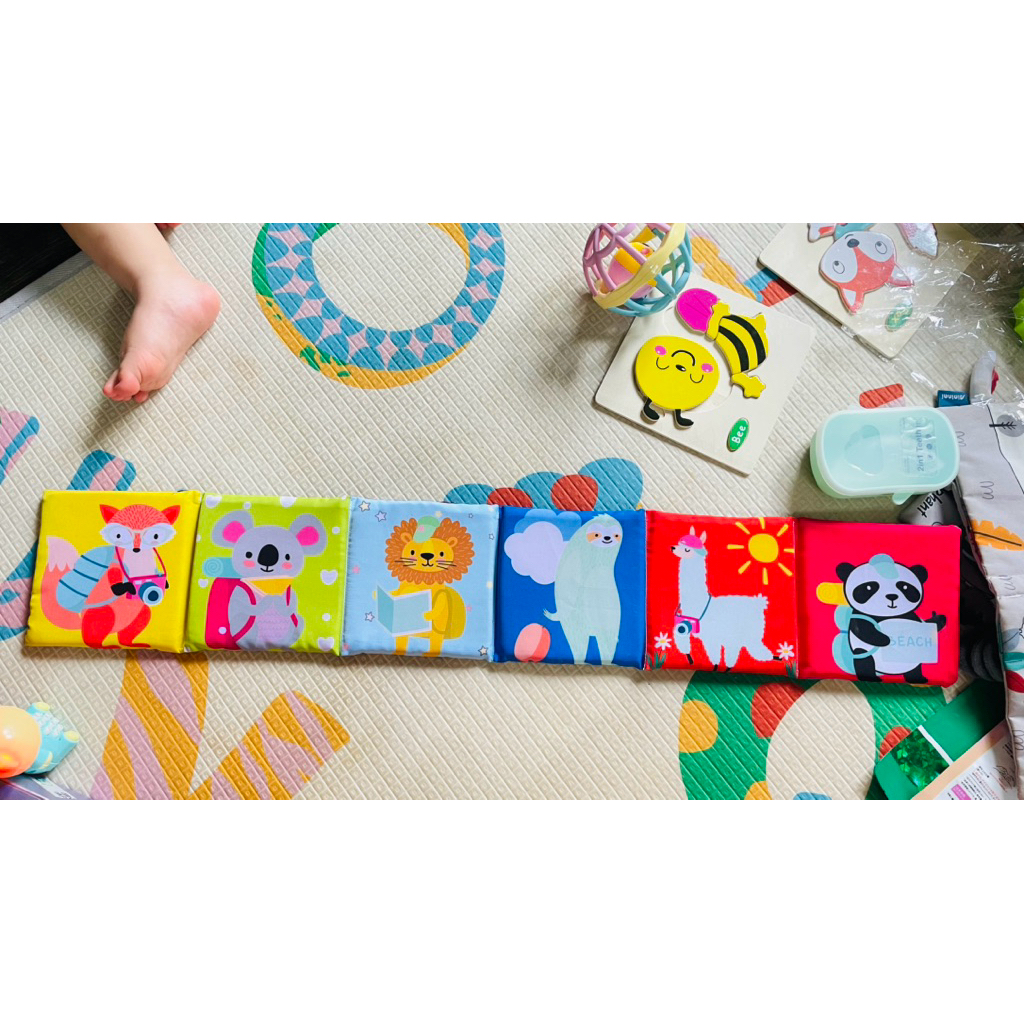 Berbagai Soft Sensory Book Baby (PRELOVED)