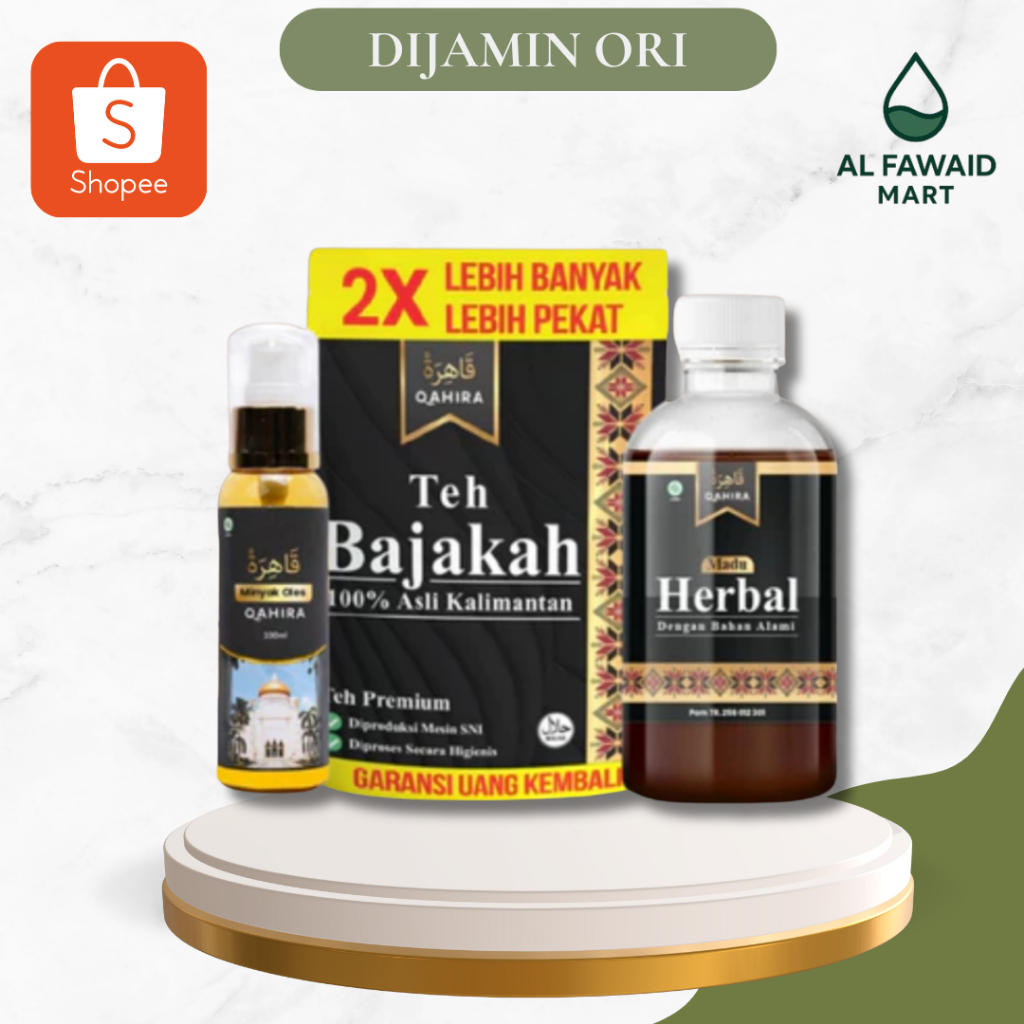 Paket Hemat Herbal Qahira Original Herbal Obat Lipoma Kista Aman Halal BPOM