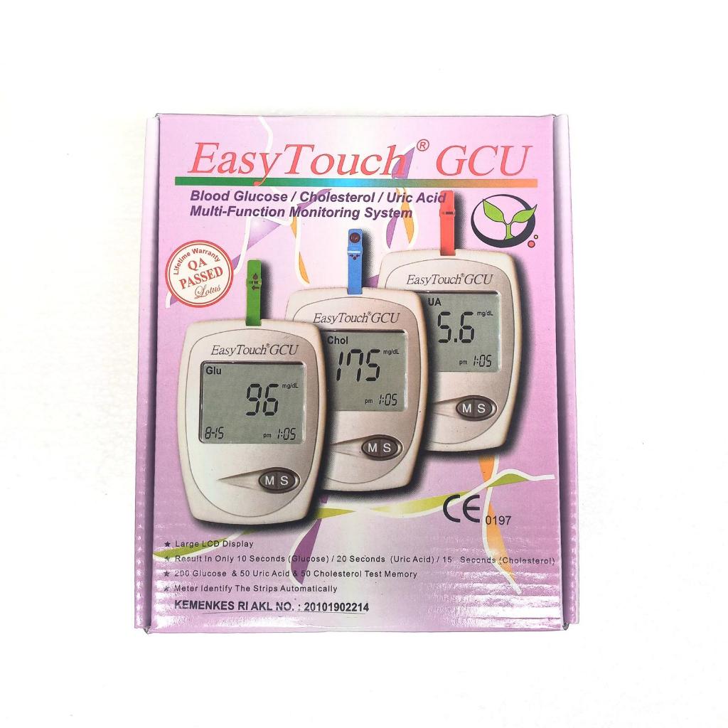 EasyTouch gcu / Alat cek darah 3in1 / Easy touch GCU / alat cek gula darah 3in1 Original