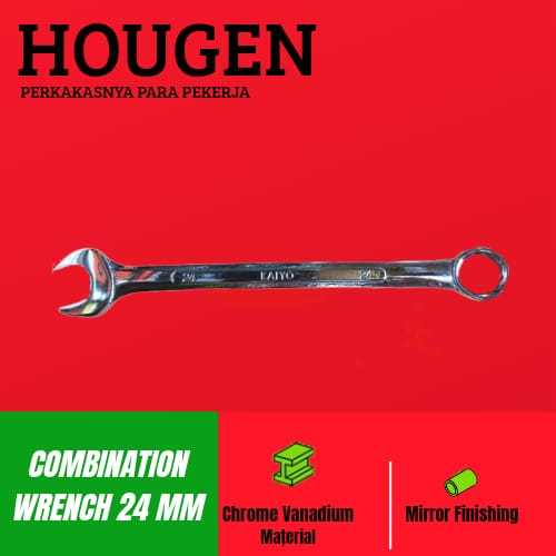 Kunci Ring Pas 24 MM Hougen