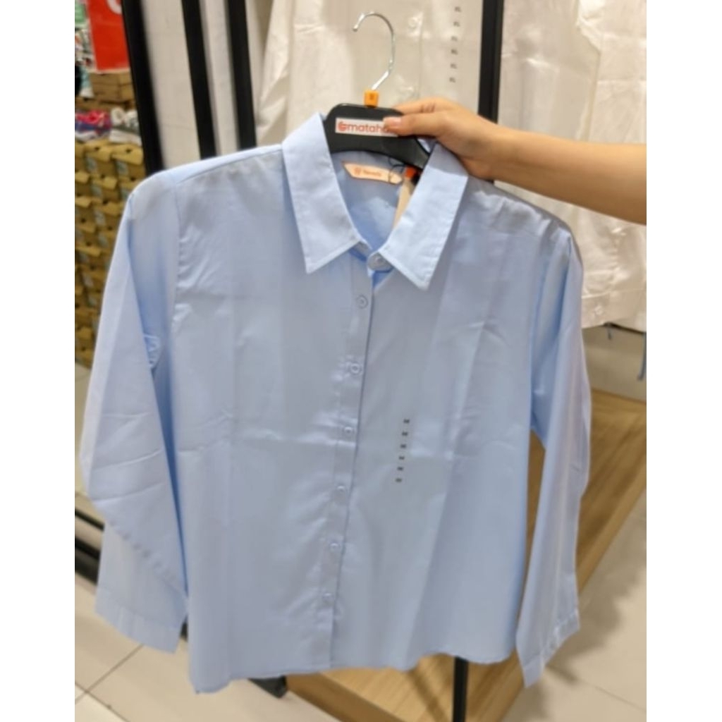 Kemeja Polos Wanita NEVADA ORIGINAL