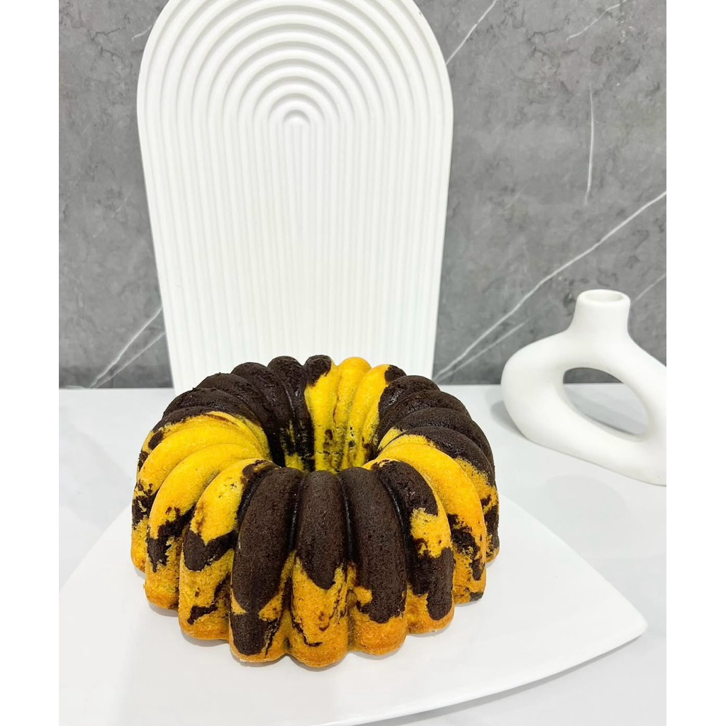 Marble Butter Cake Premium / Marble Cake / Butter Cake / Marmer Cake / Bolu Marmer