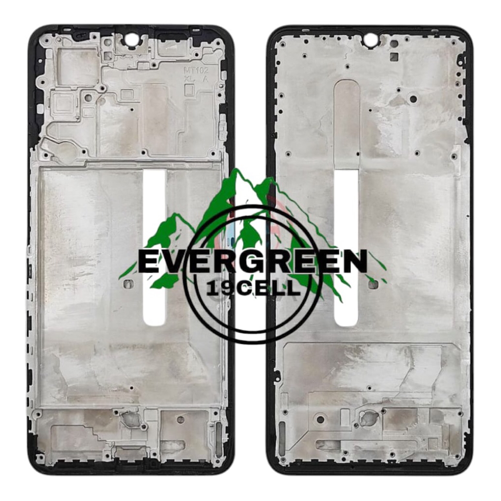 FRAME LCD VIVO V21 5G V2050 ( hitam ) DUDUKAN TATAKAN TULANG TENGAH LCD VIVO V21 5G