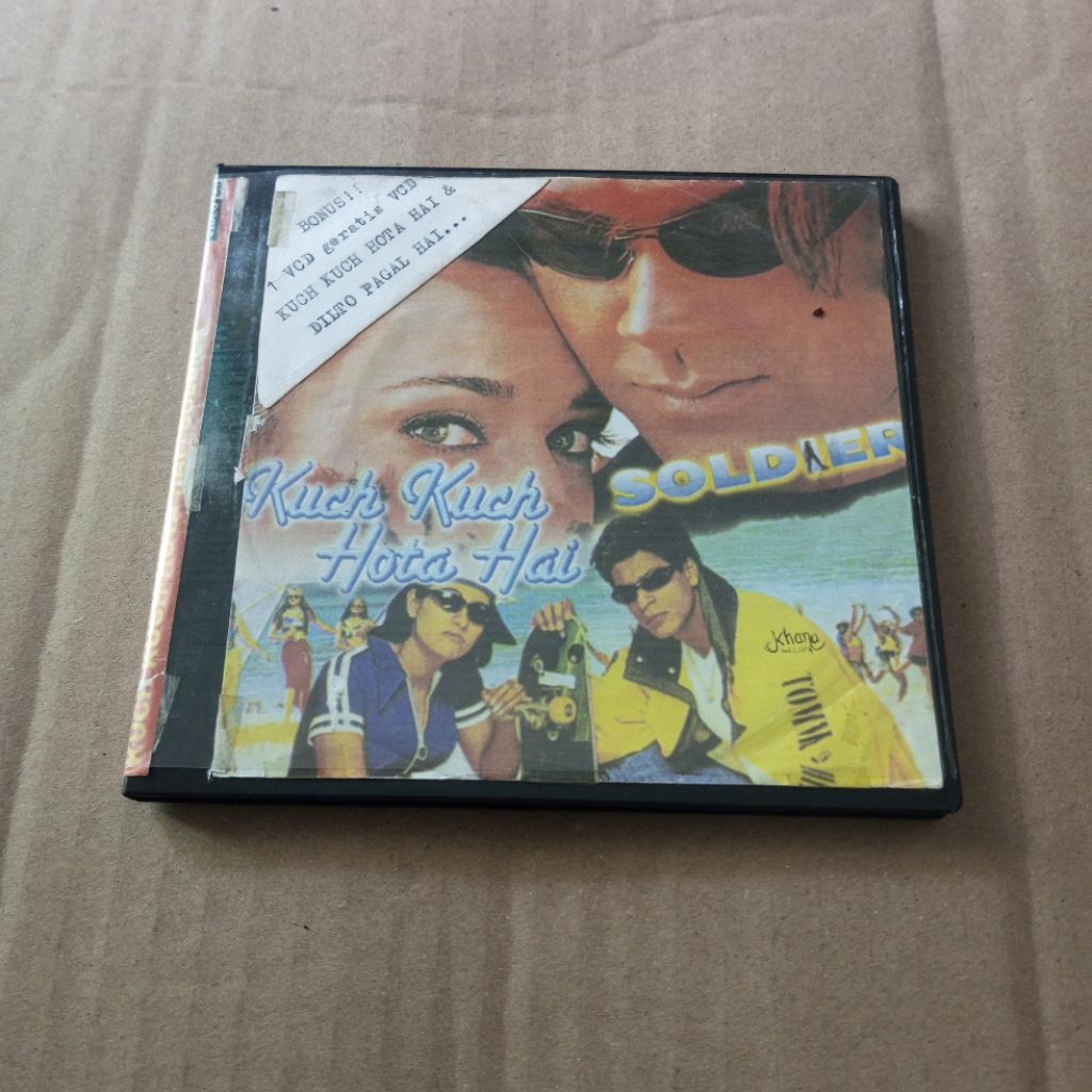 DVD Bollywood OST Kuch Kuch Hota Hai & Soldier