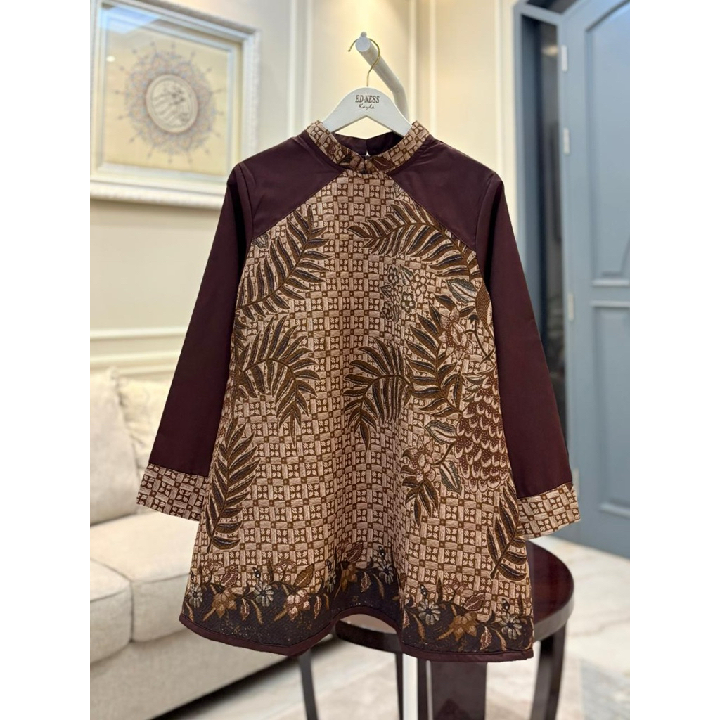 READY BLOUSE TOYOBO MIX BATIK DOBY BY EDNES KAYLA