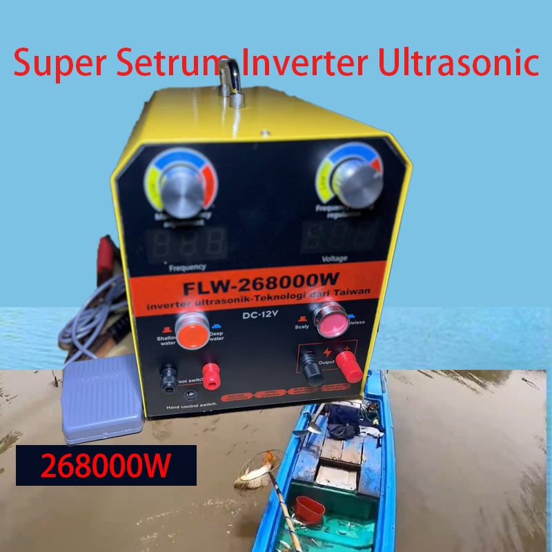 FLW 268000W 12V Inverter Ultrasonik Cantik Pendek Daya Tinggi Elektronik tegangan Tinggi telah dihap