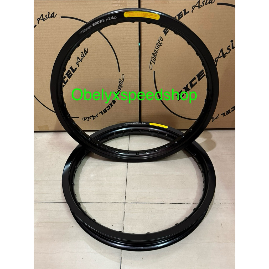 Velg Takasago Excel Asia Hitam 160 & 185 ring 17