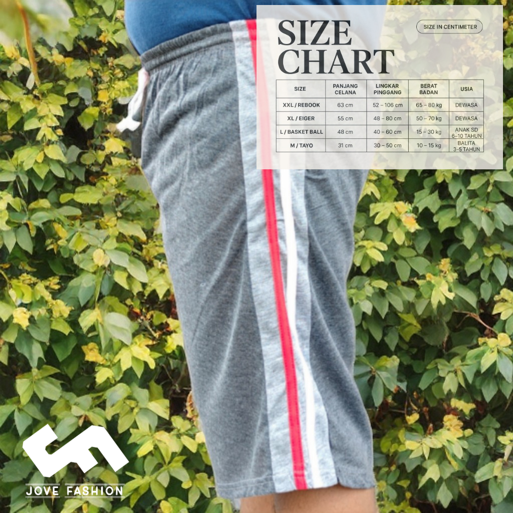 BISA BAYAR DITEMPAT Celana pendek kolor Misty M-XXL - MST