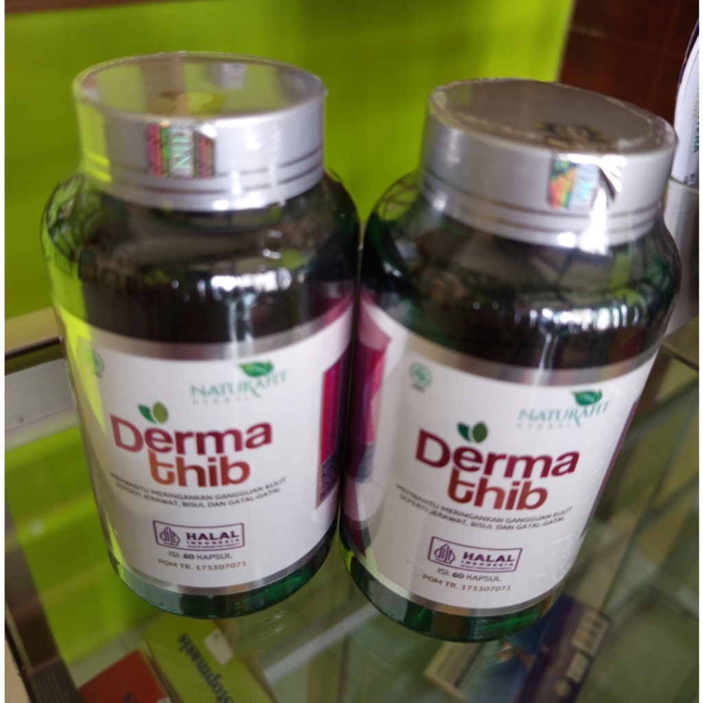 Naturafit Dermathib Kapsul Herbal Sembuhkan Jerawat Dan Hilangkan Bekas Jerawat Jerawat Patch Jerawa