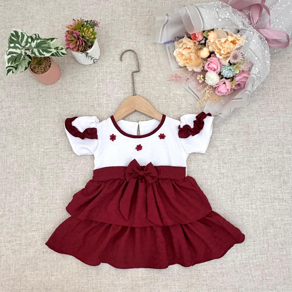 Dress Bayi Perempuan - Dress Anak Perempuan 1 Tahun - Baju Anak Perempuan