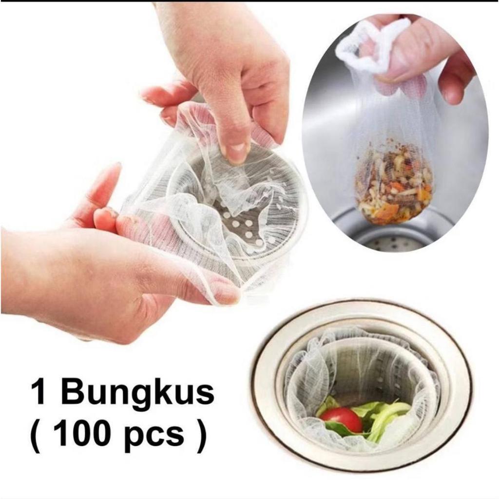 Filter Saringan Sampah Wastafel Jaring Wastafel Dapur Sekali Pakai Sarang Wastafel Cuci Piring Jala 