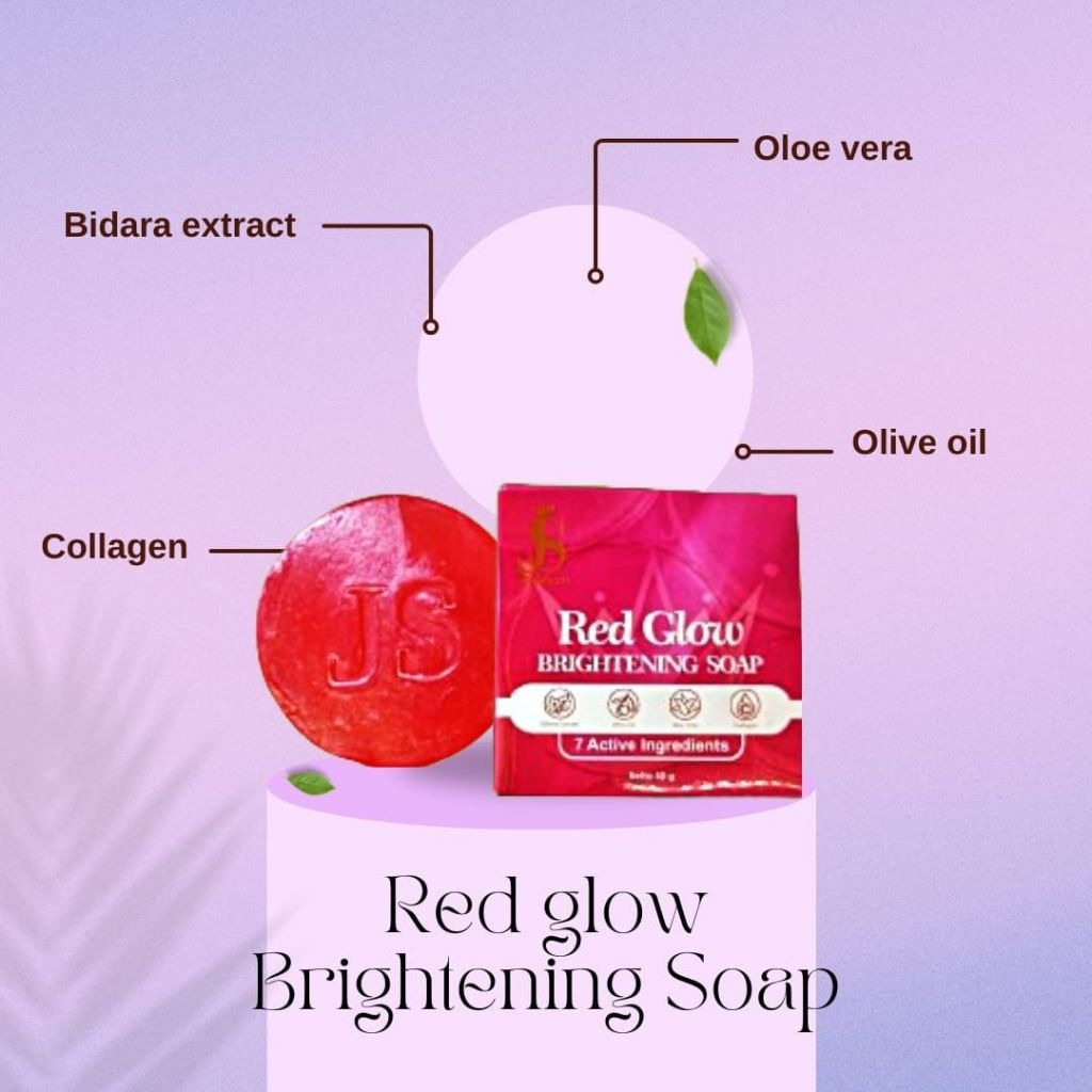SABUN RED GLOW UNTUK KULIT SENSITIF