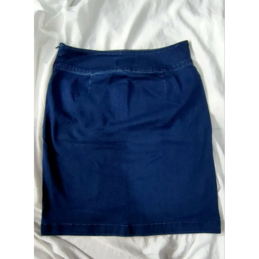 Talb*ts Rok Jeans Pendek Wanita Denim Skirt Short Branded Original Sisa Ekspor