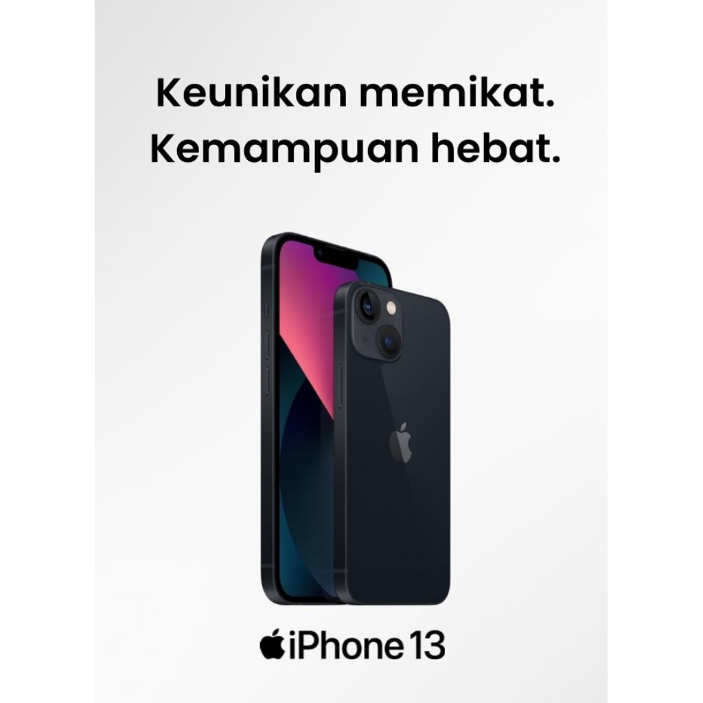 Iphone 13 128gb garansi resmi termurah