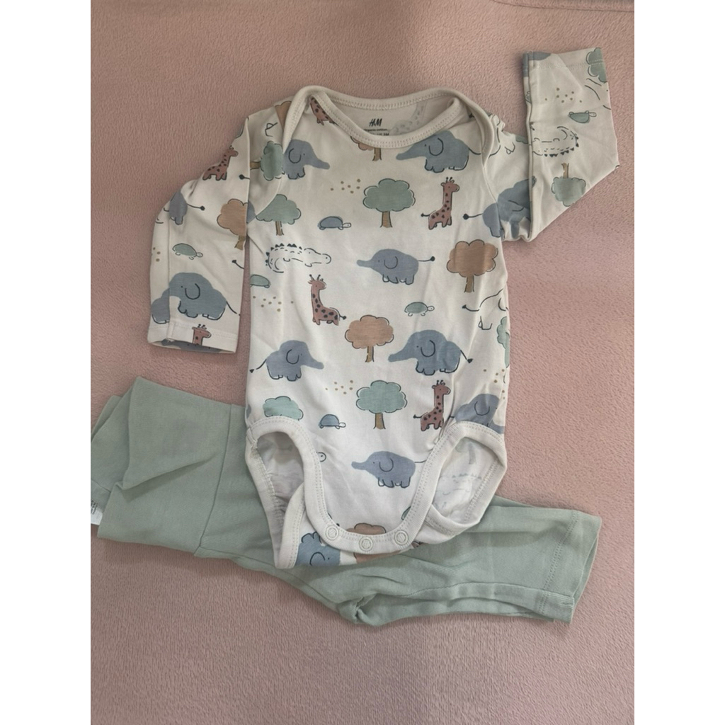 HnM baby set preloved - Baju bayi atasan bawahan H&M