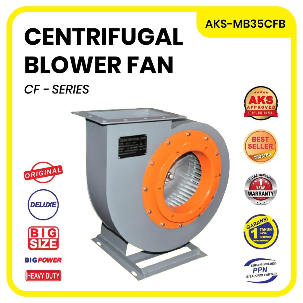 Centrifugal Blower Fan / Blower Fan Keong / 1450 RPM - 3 Kw / AKS - MB35CFB