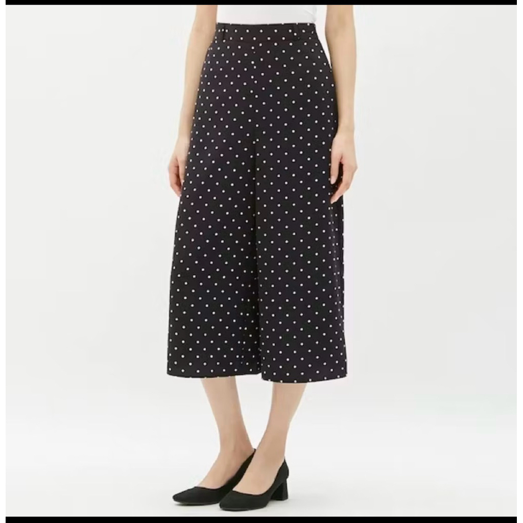 Preloved uniqlo polkadot kulot