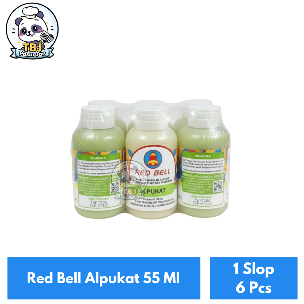 Red Bell Alpukat  55 Ml - 1 Slop 6 Pcs