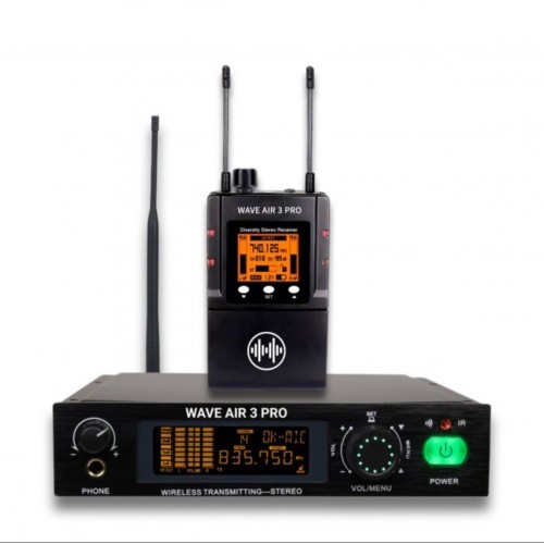 Wave Audio Wave 3 Pro Wireless IEM System Ear-Monitor