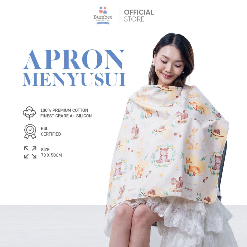 Bumbee Collection - Apron Menyusui
