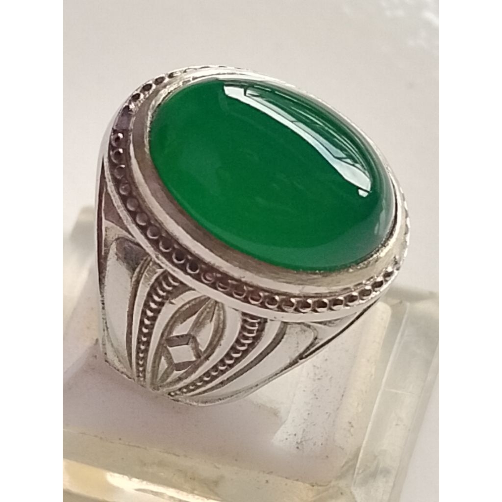 Batu akik ijo botol garut Ohen