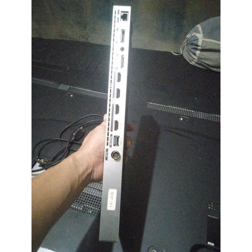 one connect tv samsung UA55JS9000 + kabel konektornya