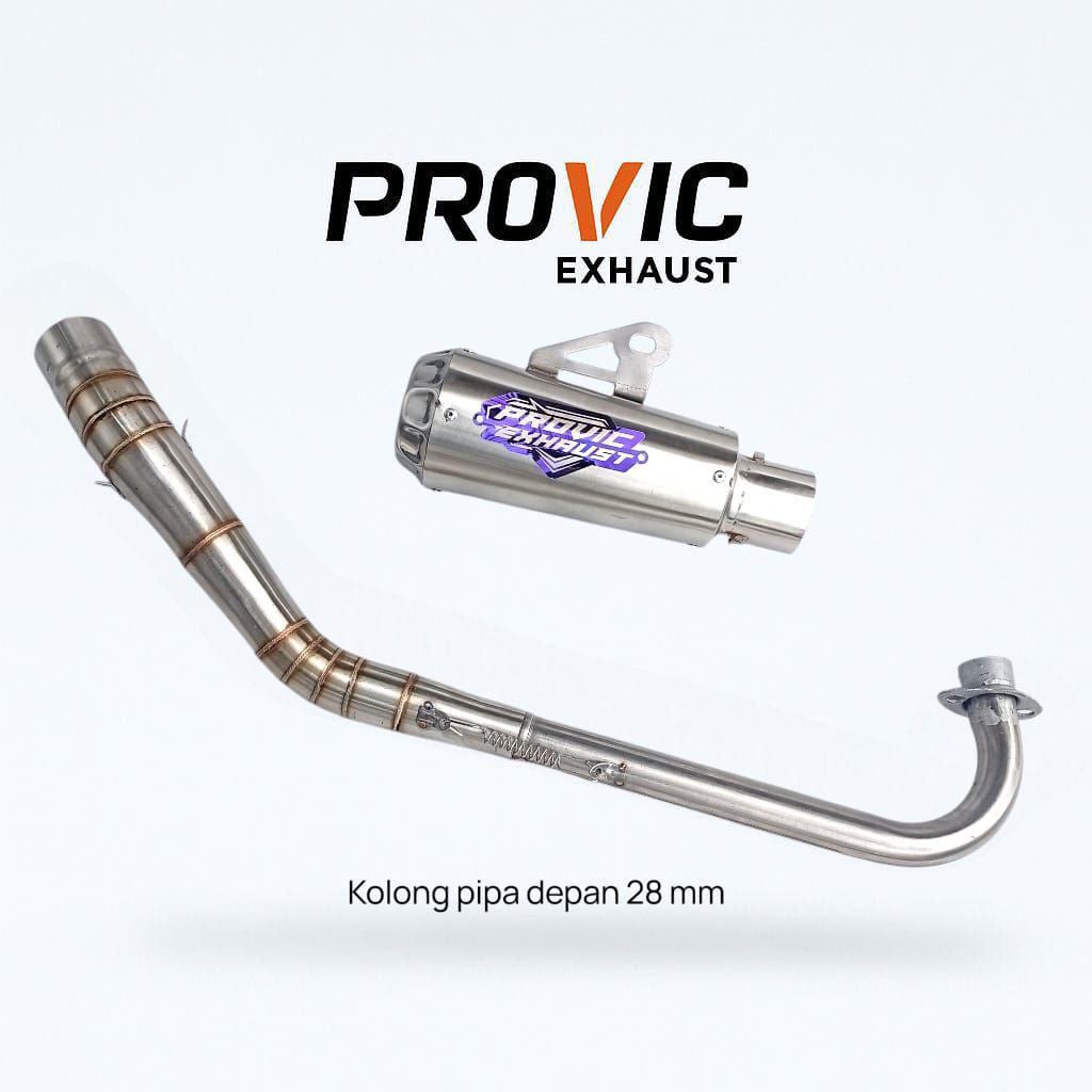 Knalpot Racing Kenalpot Ori tipe GTX Karisma 125 Supra x 125 fi Provic Exhaust