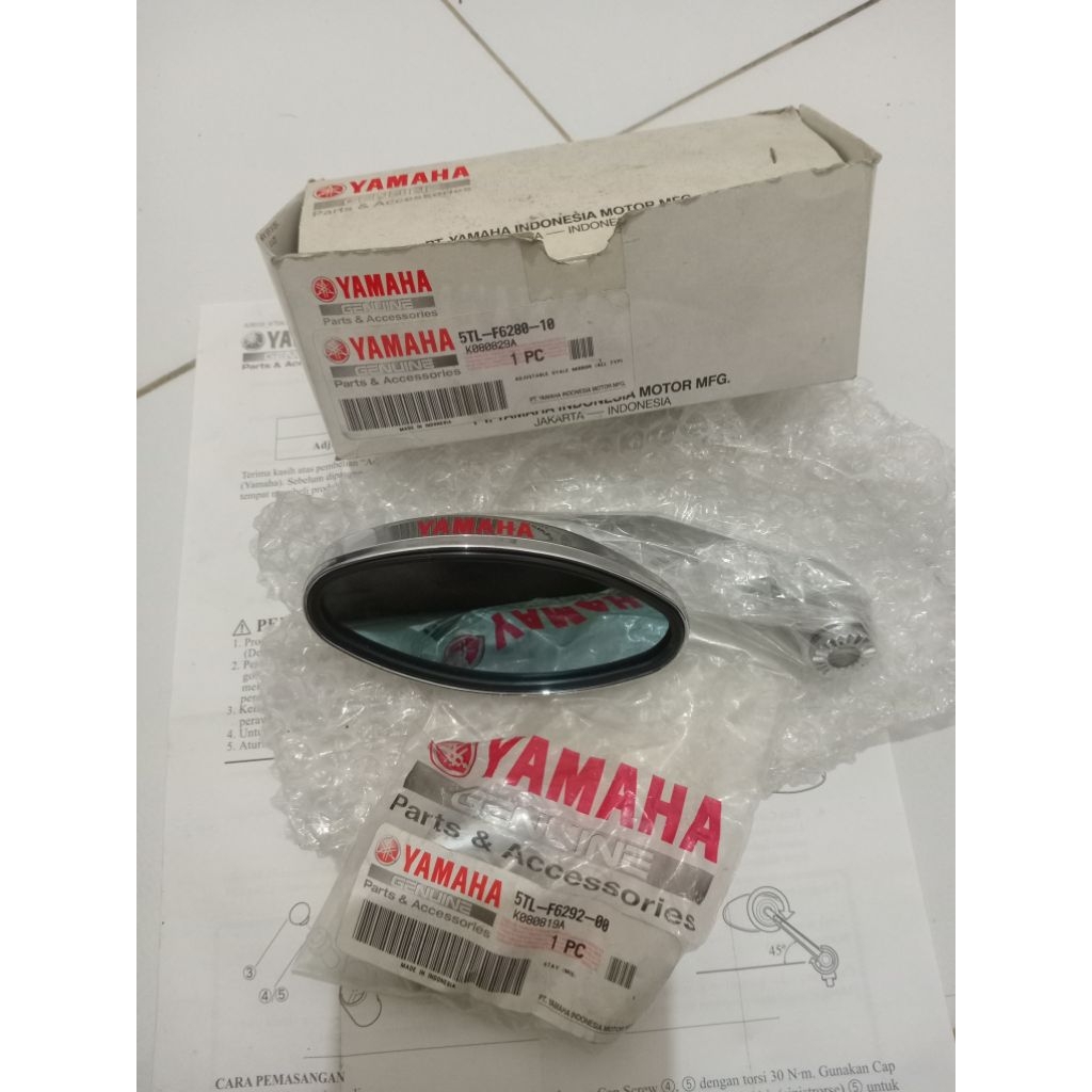 spion yamaha daytona nouvo mio jupiter original nos tidak komplit