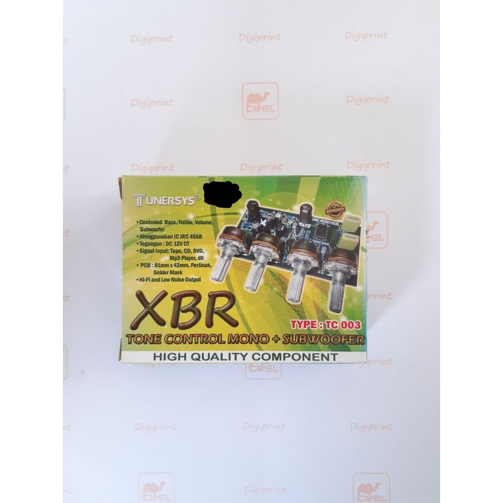 Tone Control Mono Subwoofer xbr