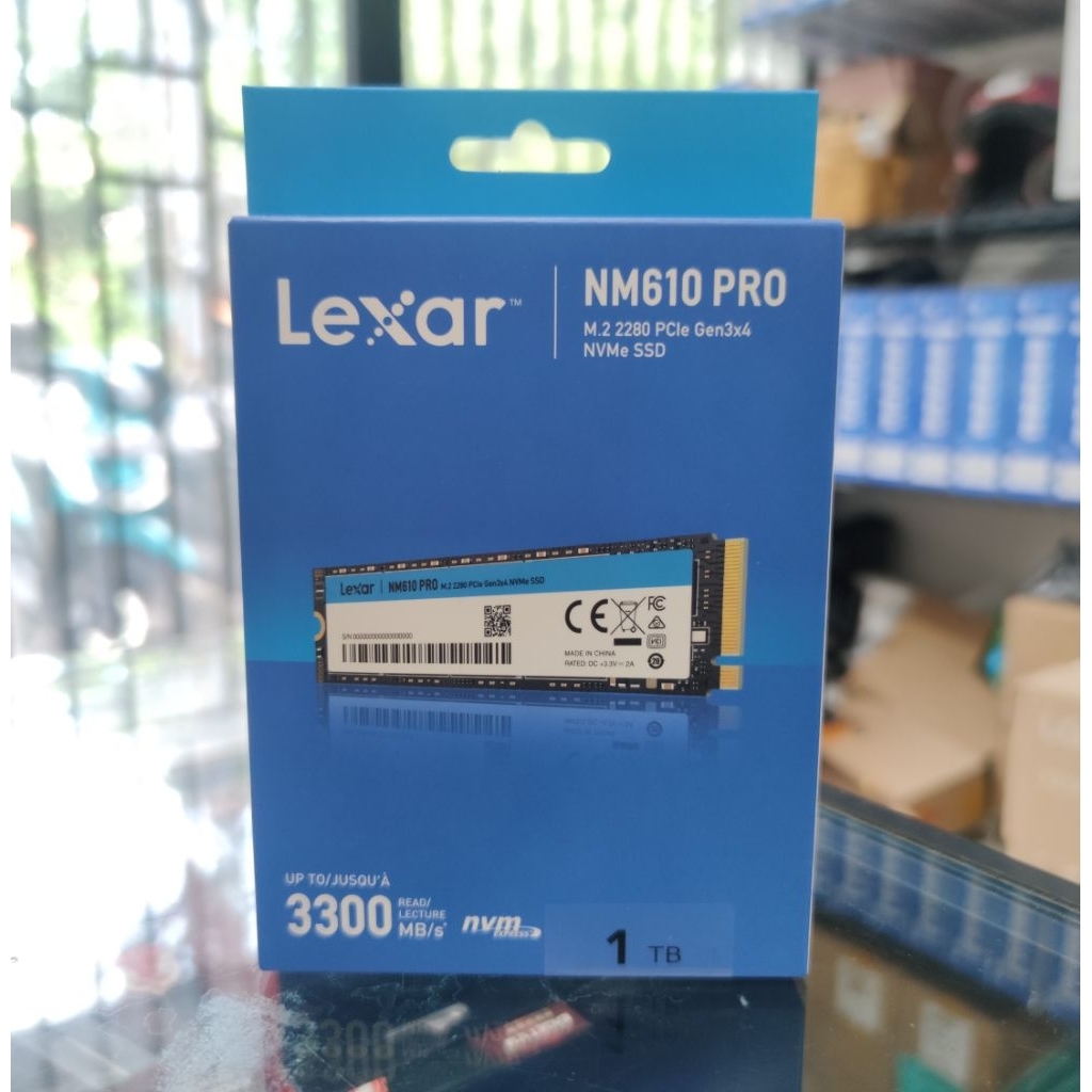 LEXAR NM610 PRO M2 SSD 2280 NVME 1TB GEN 3X4