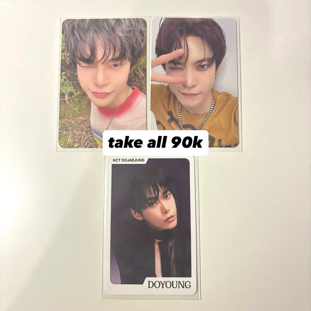(Take All) PC Official Doyoung NCT127, NCT DoJaeJung (Soar, PB Universe 2023, TC DoJaeJung)