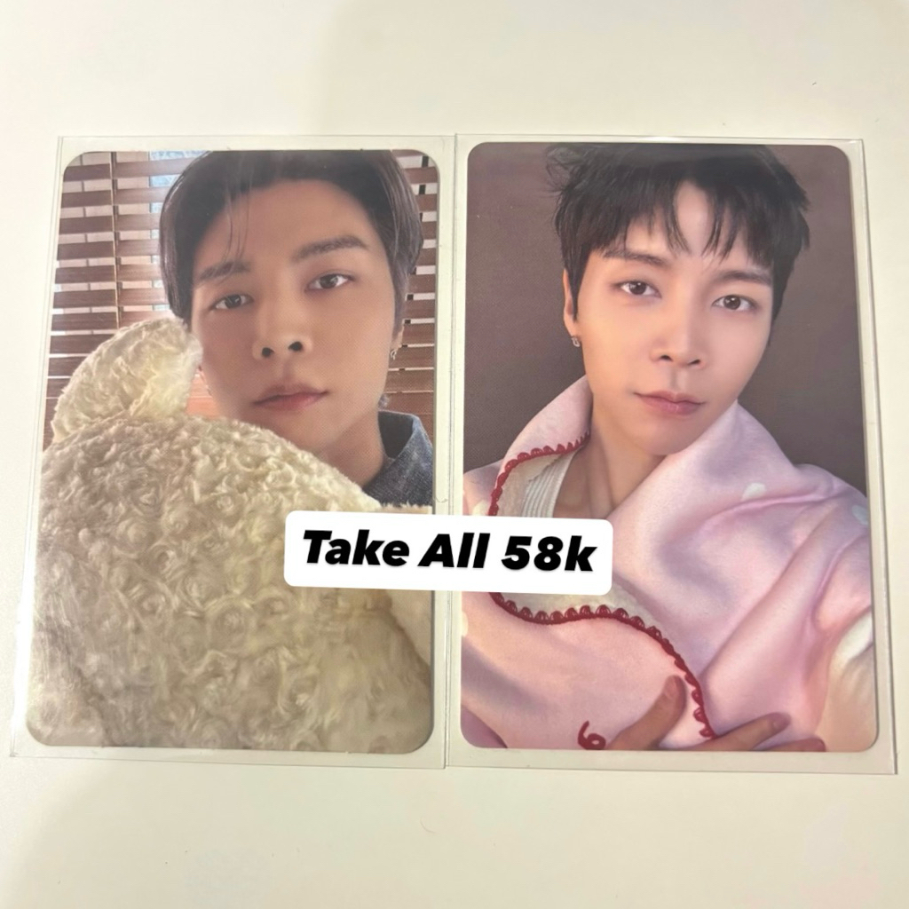 (Take All) PC Official Johnny NCT127 Pink Christmas, boneka