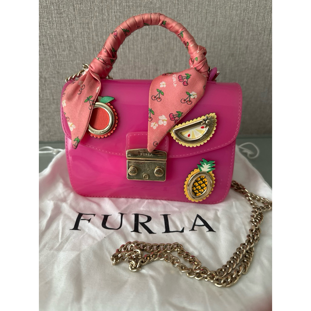Preloved Furla Candy Jelly Bag