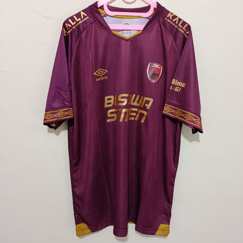 JERSEY PSM MAKASSAR LIGA 1 2019 FANS VERSION ORIGINAL