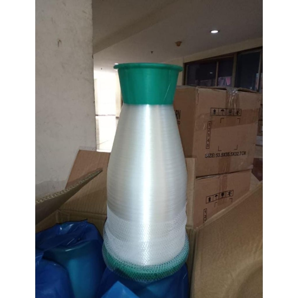 SENAR MOLOR N66 Bobin Hijau Grade AAAA size 022 Berat 2-2,5kg Bahan Untuk Gelasan