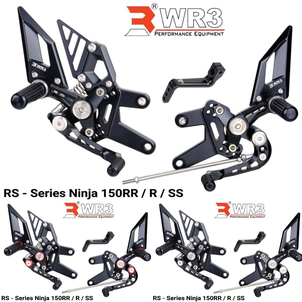 Step Underbone Footstep racing WR3 RS Series Ninja Ninja150 R RR SS