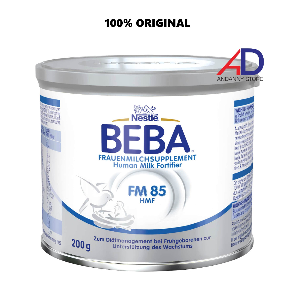 NESTLE BEBA FM 85 200GR / WOMEN'S MILK SUPPLEMENT / SAMA SEPERTI PRENAN HMF / NUTRISI BAYI PREMATUR-