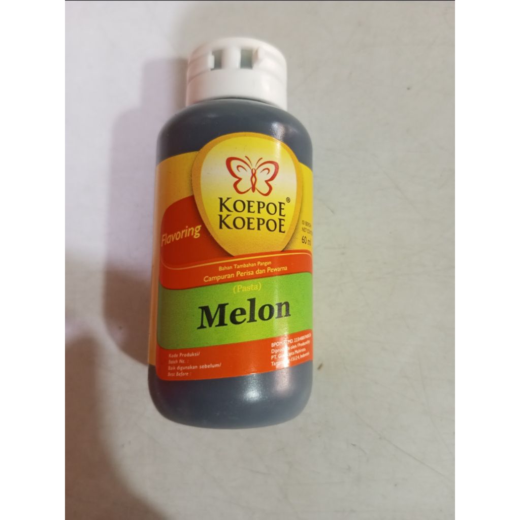 Koepoe Pasta Melon 60ml/Pasta Pewarna Makanan/Pewarna Bahan makanan