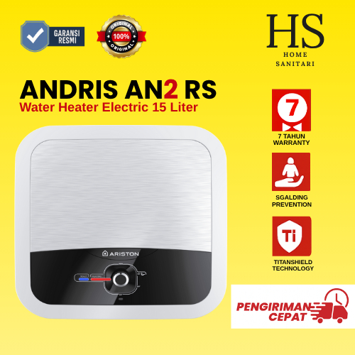 Water Heater Ariston RS 15 Liter Pemanas Air Ariston 15 Liter 350watt