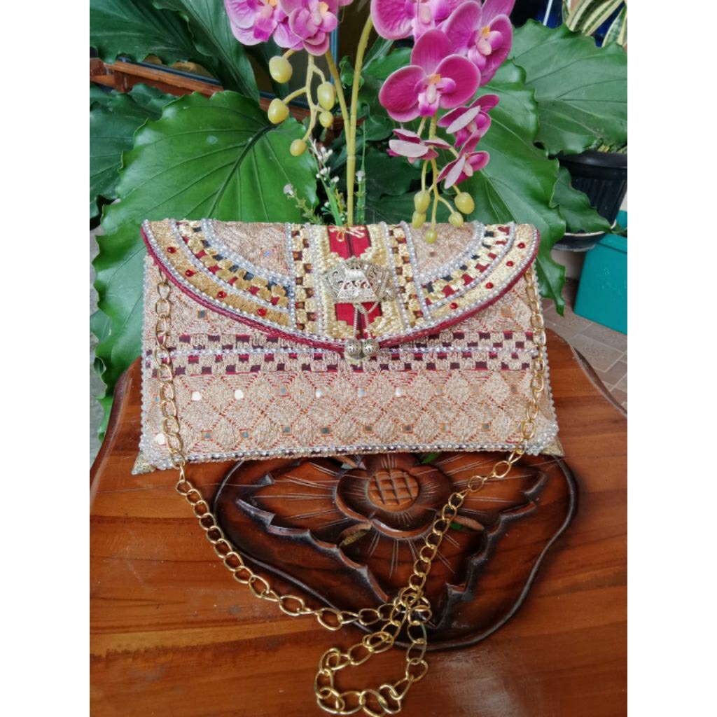 Tas wanita tapis lampung