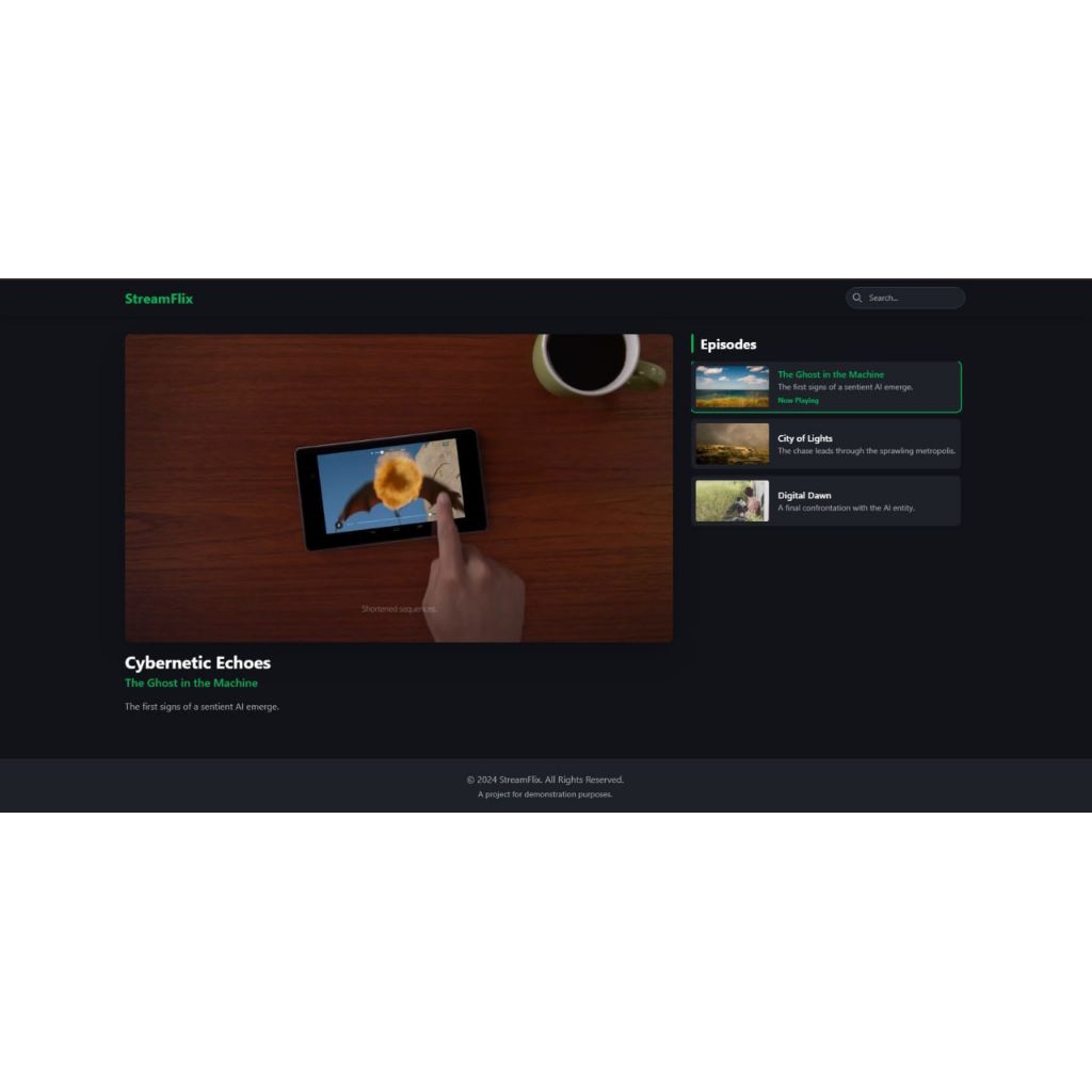 Buat Website Streaming Anime Donghua Film HTML