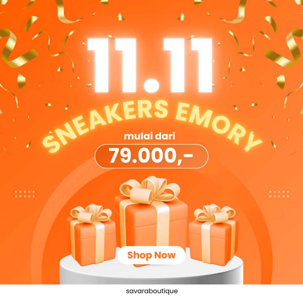 RAMADHAN SALE - EMORY Sepatu Sneaker Wanita Mulai 69 Ribu