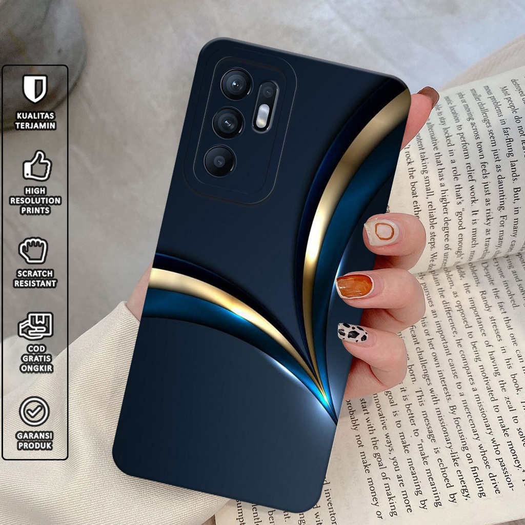 Softcase Premium For Oppo Reno 6 - Case For Oppo Reno 6 [ KLT ] - Casing Hp - Mika Hp - Cover Hp- Ke